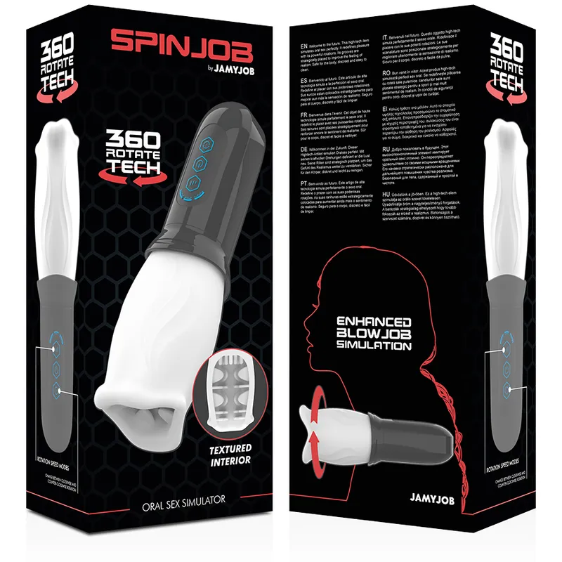Jamyjob Spinjob Oral Sex Stimulator - Masturbátor 8