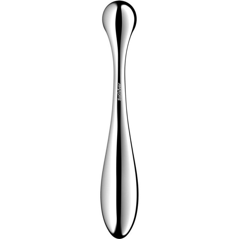 Satisfyer - star force 4 stainless steel double-ended dildo 3