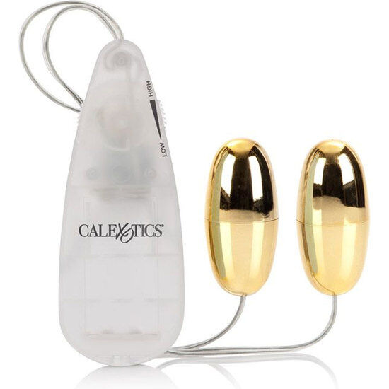 Calexotics - vibrating bullets gold duo