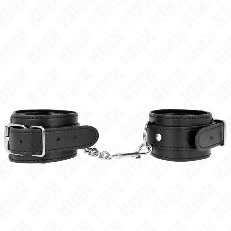 Kink - thin wrist restraints black adjustable 21-33 cm 3