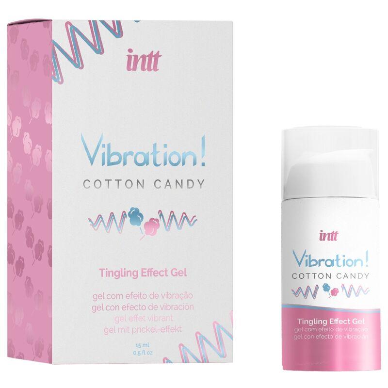 Intt - Powerful Intimate Stimulant Cotton Candy Liquid Vibrator Gel 15 Ml 1