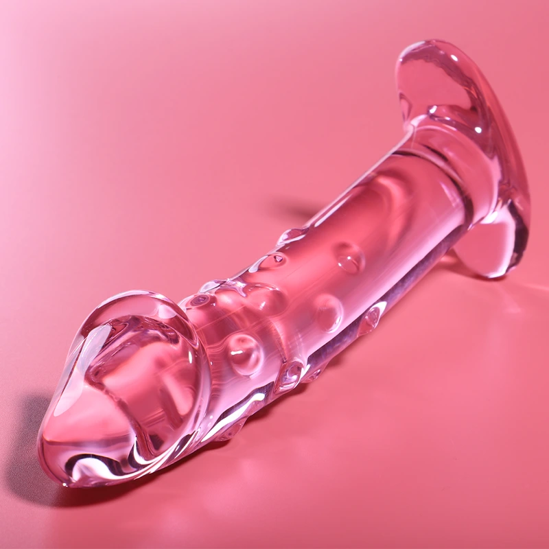 Nebula series by ibiza - model 19 dildo borosilicate glass pink 18.5 cm -o- 4 cm 1