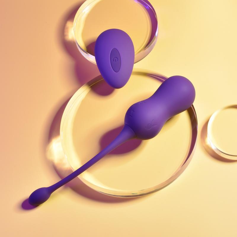 Playboy - Double Time Kegel Ball Purple 6