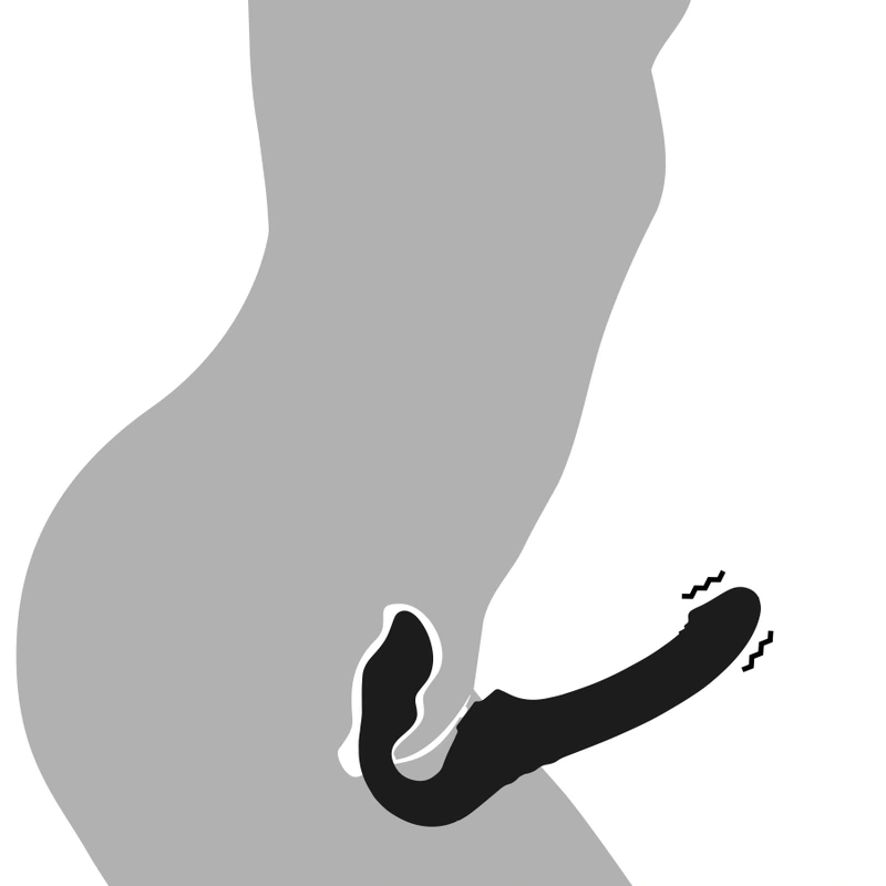 Ibiza - remote control strapless vibrator 3 motors 1000 combinations. 5