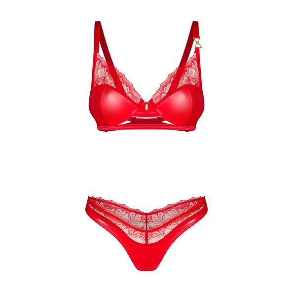 Obsessive - Aliosa 2 Pcs Set Red S/M 7