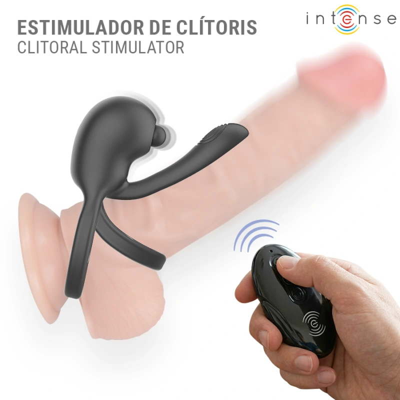 Intense - spike remote control vibrating penis ring 3