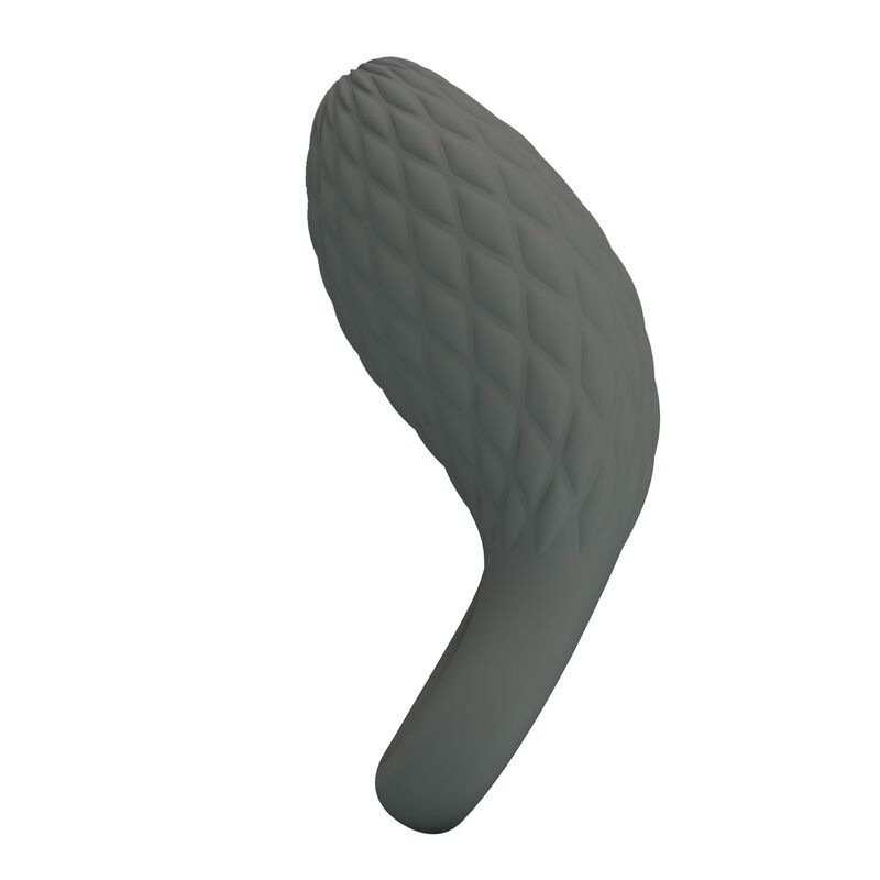 Pretty love - rechargeable textured vibrating ring with stimulator 6