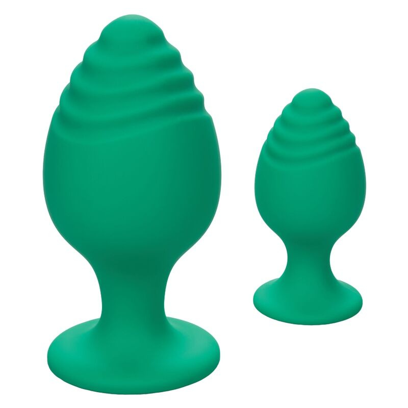 Calexotics - cheeky buttplug green 1