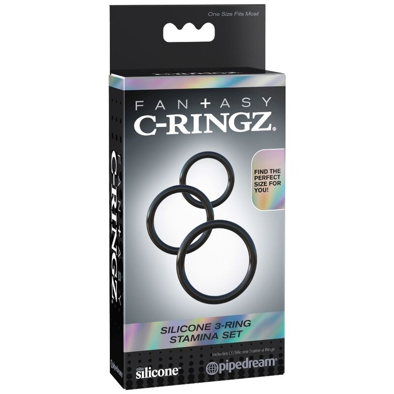 Fantasy C-Ringz Silicone 3 Ring Stamina Set- Erekčné Kúžky 2