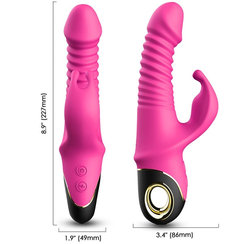 Armony - zing dildo vibrator rabbit fuchsia 2