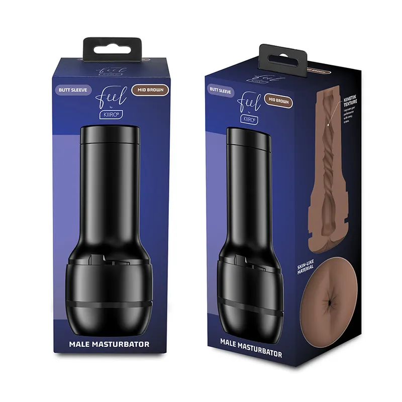Kiiroo Feel Stroker Generic Butt Masturbador - Mid Brown 5