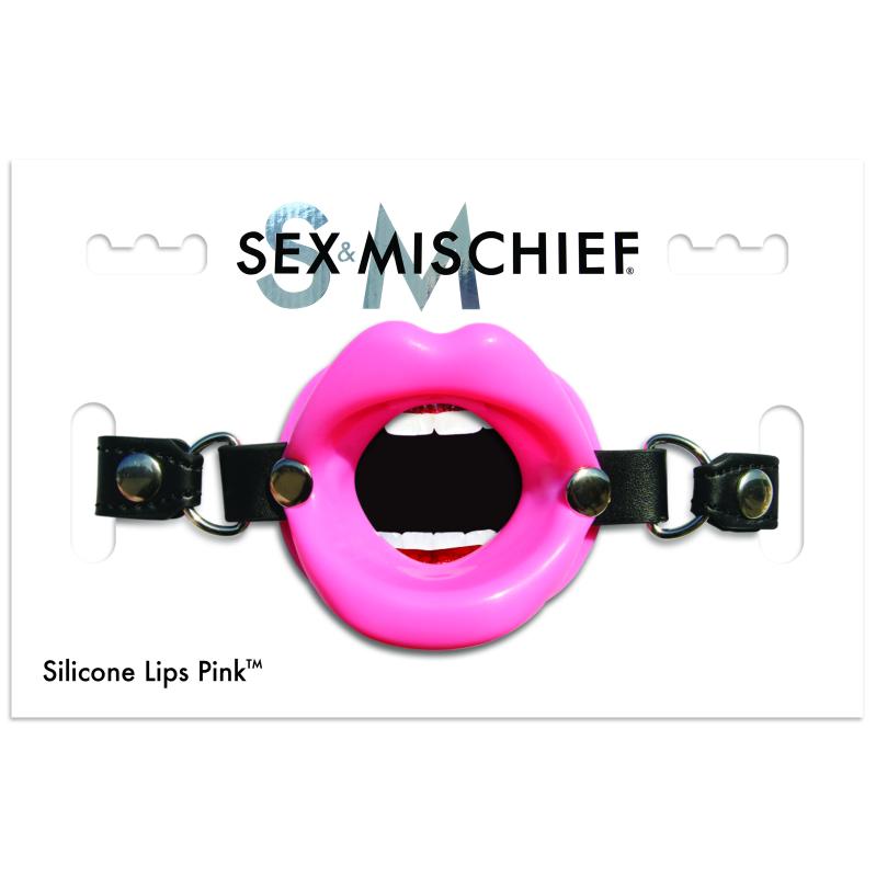 Sportsheets - Sex & Mischief Silicone Lips Pink 1