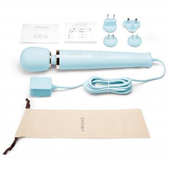 Le Wand - Powerful Plug-In Vibrating Massager Sky Blue