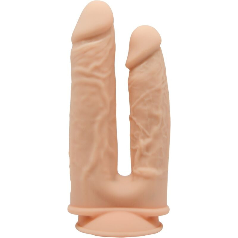 Silexd - Model 1 Realistic Penis Doble Penetracion Premium Silexpan Silicone 17.5 / 19.5 C