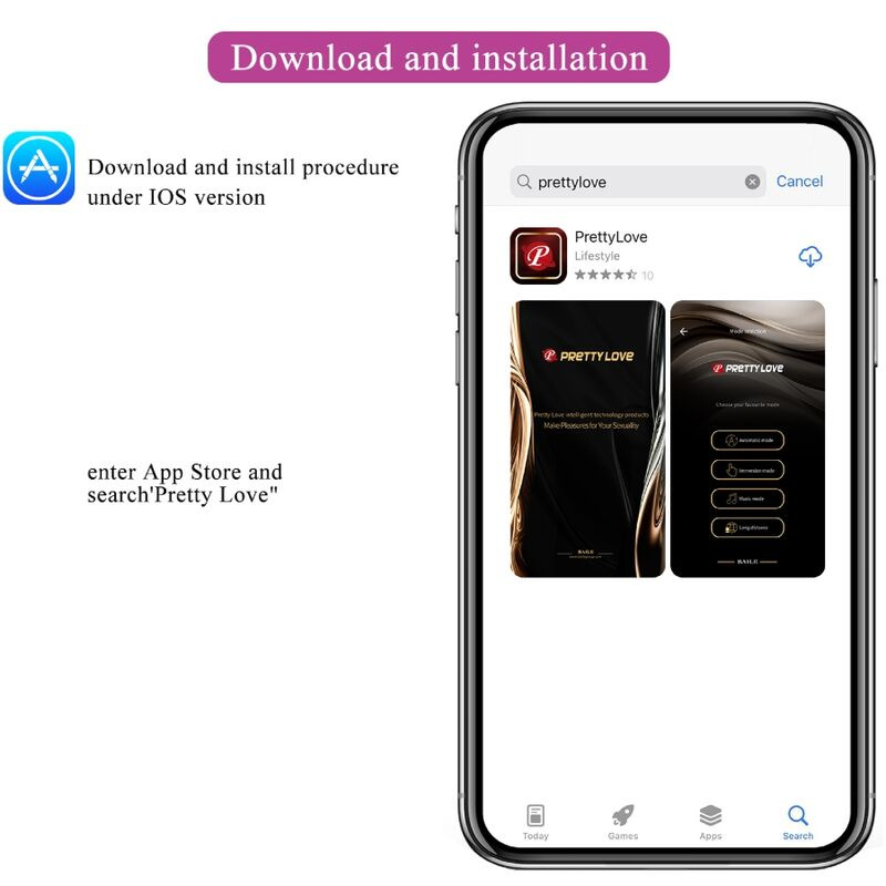 Pretty love - august remote global double pleasure vibrator 9