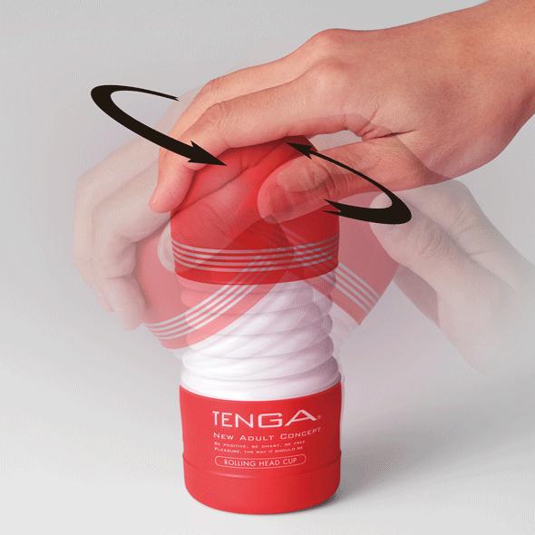 Tenga - Rolling Head Cup Medium  Masturbátor