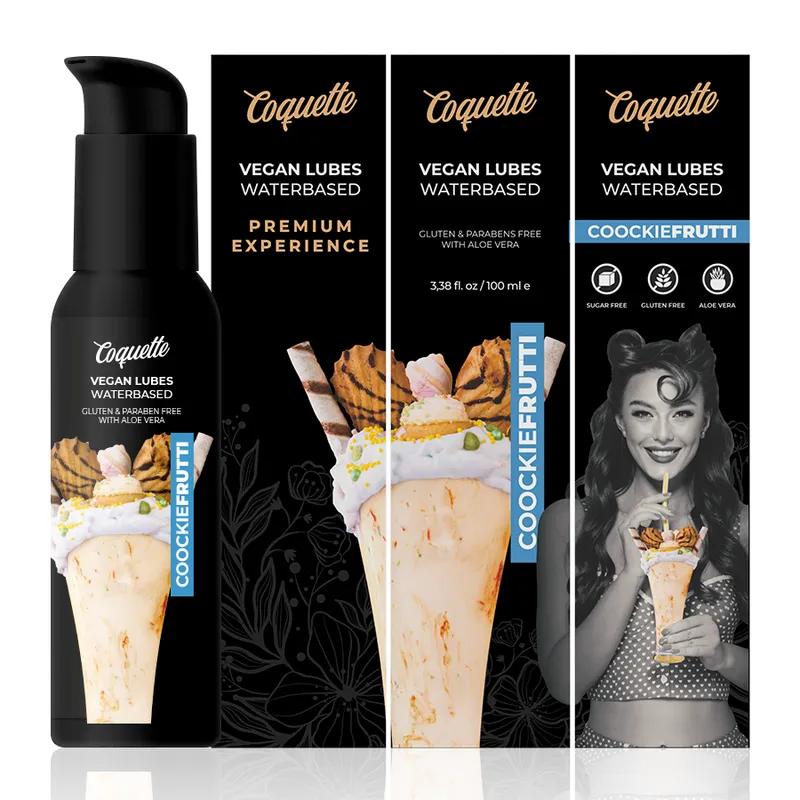 Coquette Premium Experience 100ml Vegan Lubes Cookiefrutti 2
