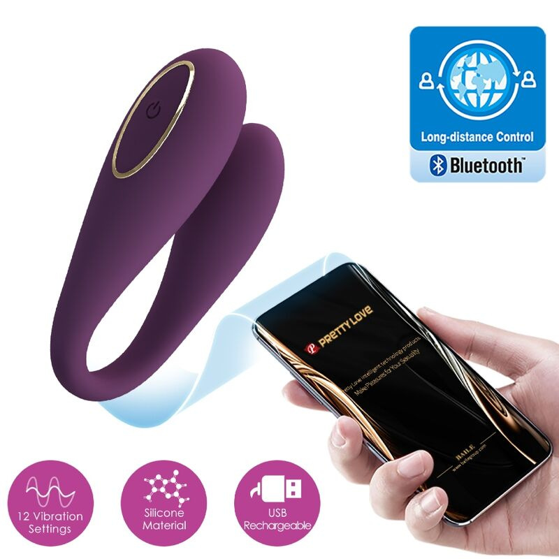Pretty love - august remote global double pleasure vibrator 3
