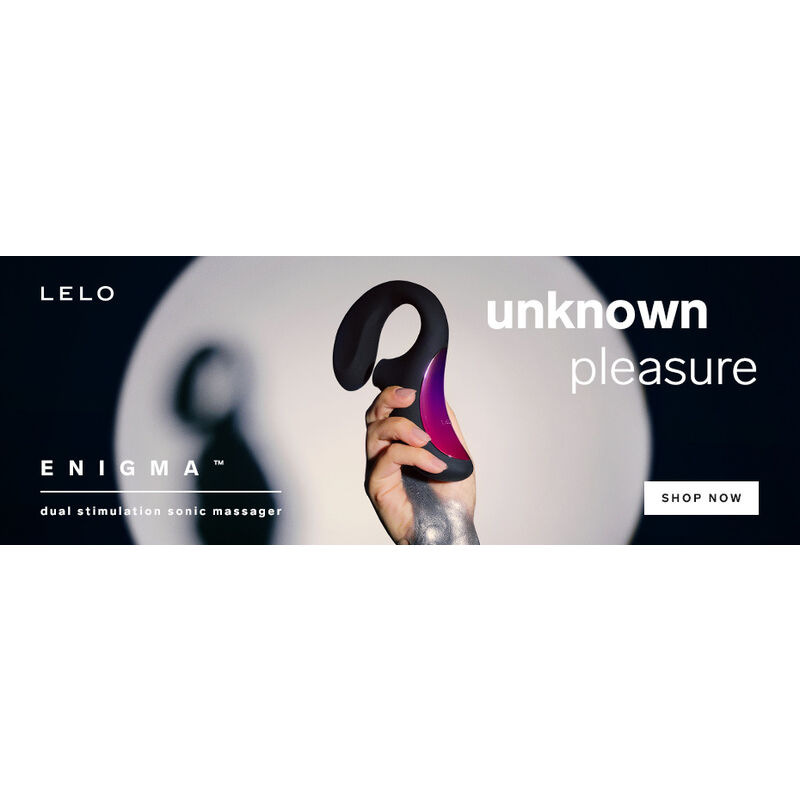 Lelo - enigma double suction stimulation massager black 12