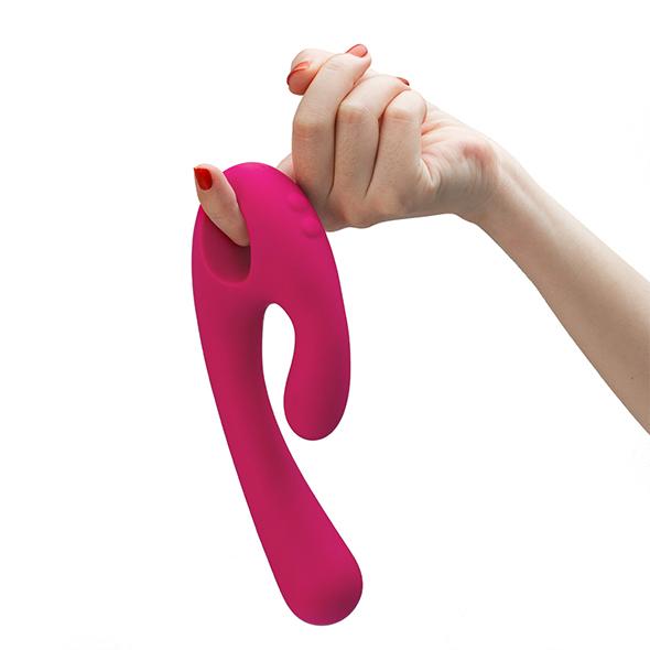 Nomi Tang - Flex Bi Bendable Dual Stimulation Vibrator Pink