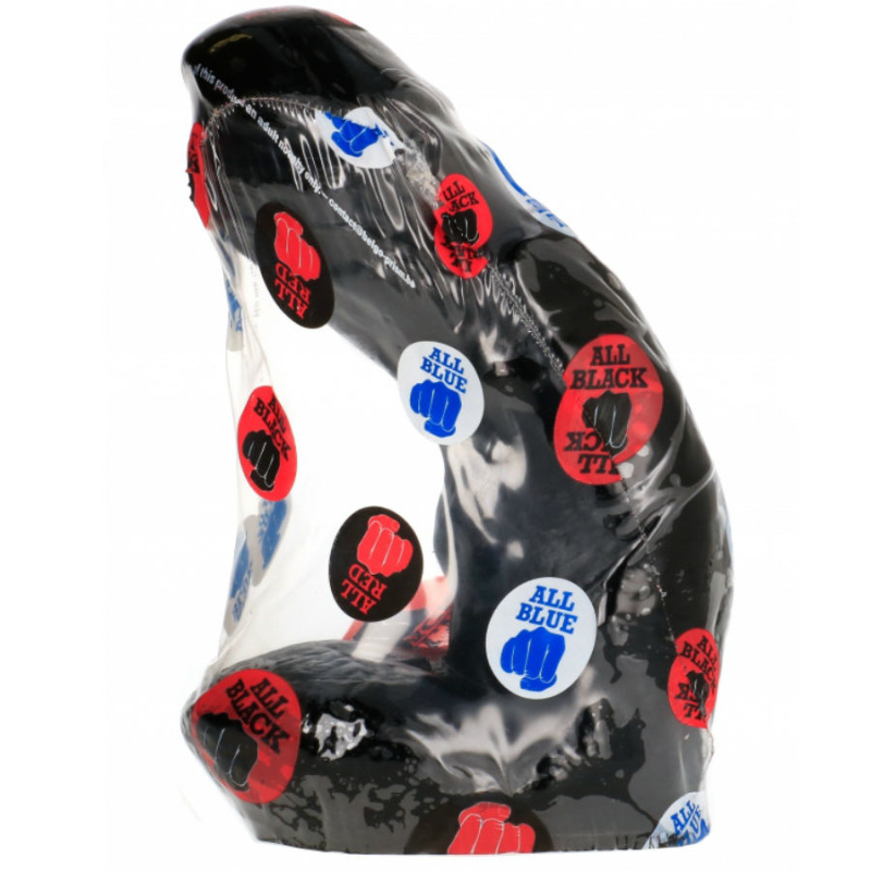 All black - dildo realistic 15 cm 2