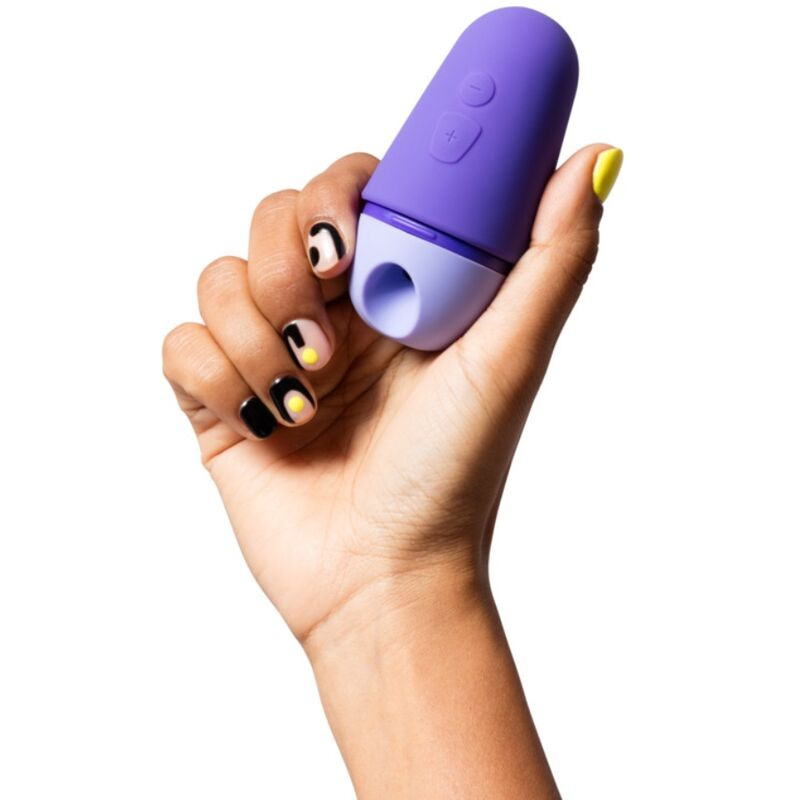 Romp - free clitoral stimulator with lid 10 levels rechargeable purple 1