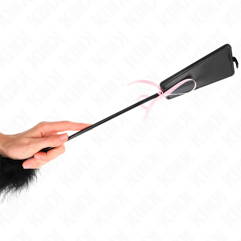 Kink - Tickle Feathers With Pink Ribbon Bow 49 Cm