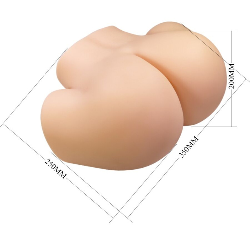 Crazy bull - anaid realistic female rear vagina and anal 7 kg 5