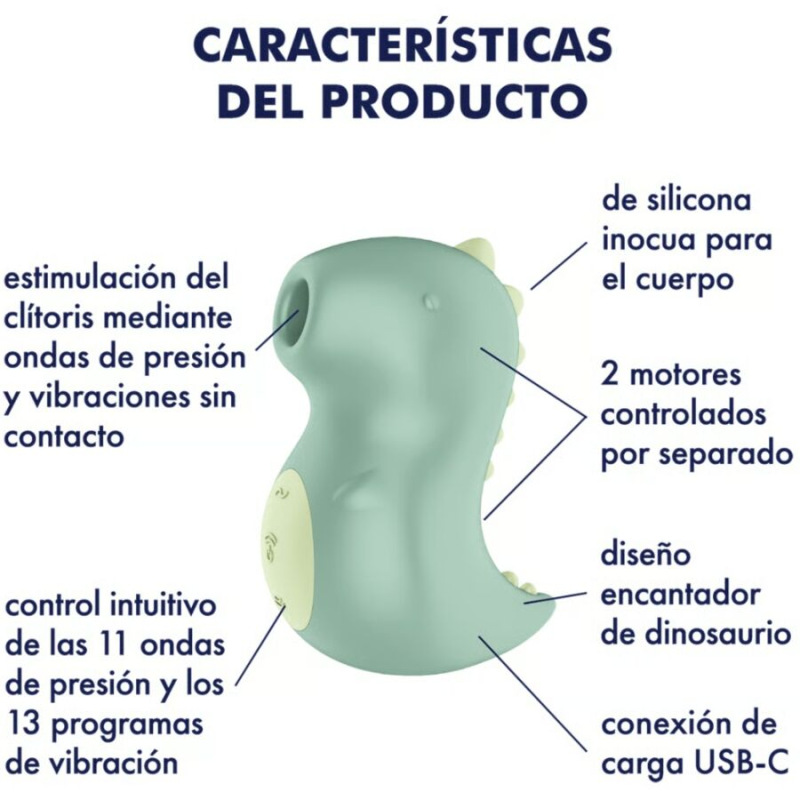 Satisfyer - din-oooh vibrator & air pulse stimulator 3