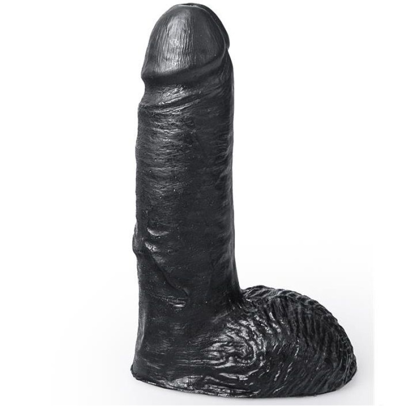 Hung system - dildo black color marcel 17 cm