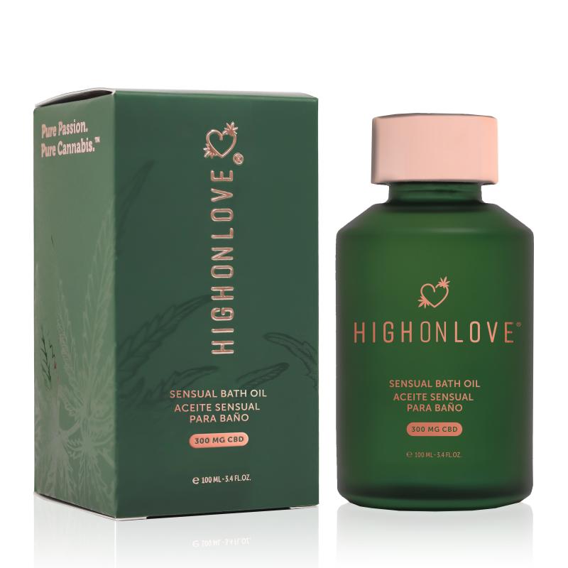 Highonlove - Cbd Sensual Bath & Body Oil 100 Ml 2