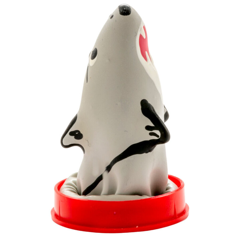 Condomerie - handpainted novelty condoms shark model 1 1