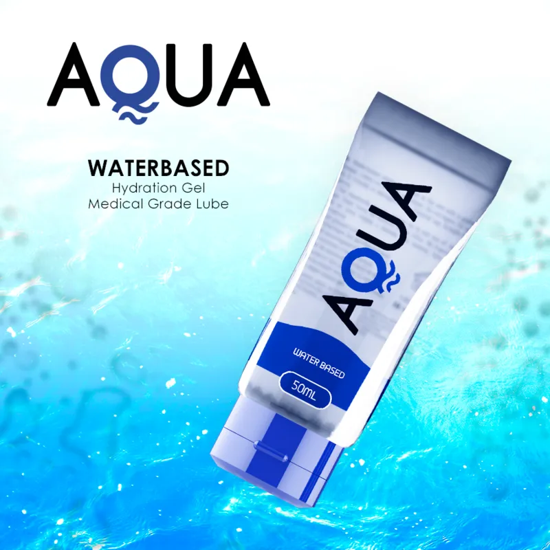 Aqua Quality Waterbased Lubricant 50ml