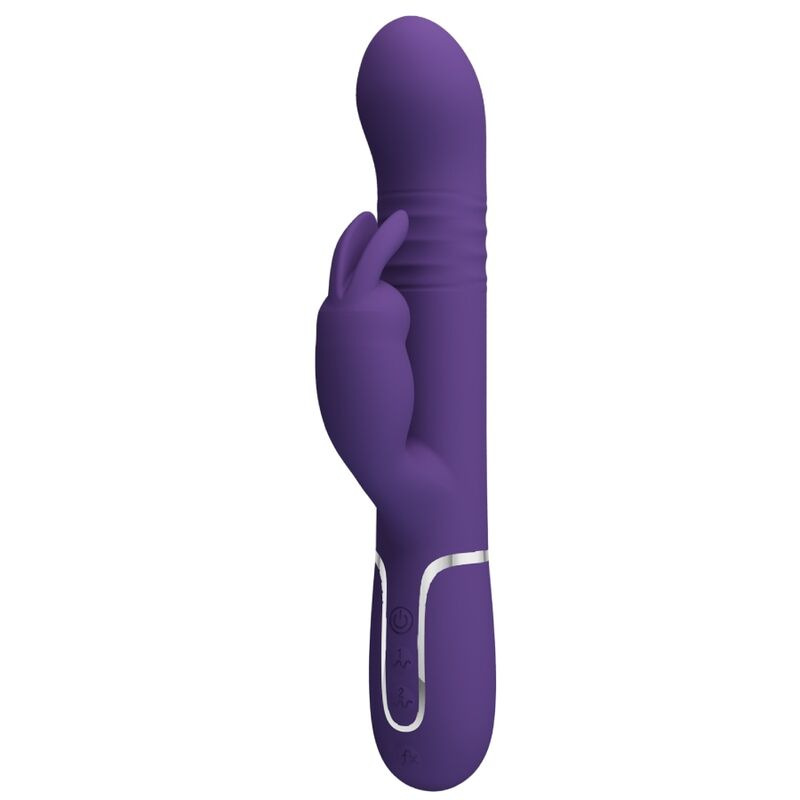 Pretty love - coale rabbit vibrator 4 in 1 purple