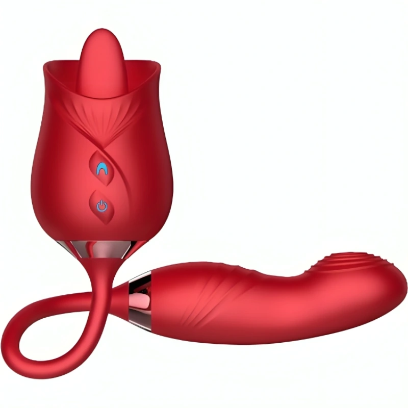 Armony - delight flower vibrator & bumping with red tongue 1