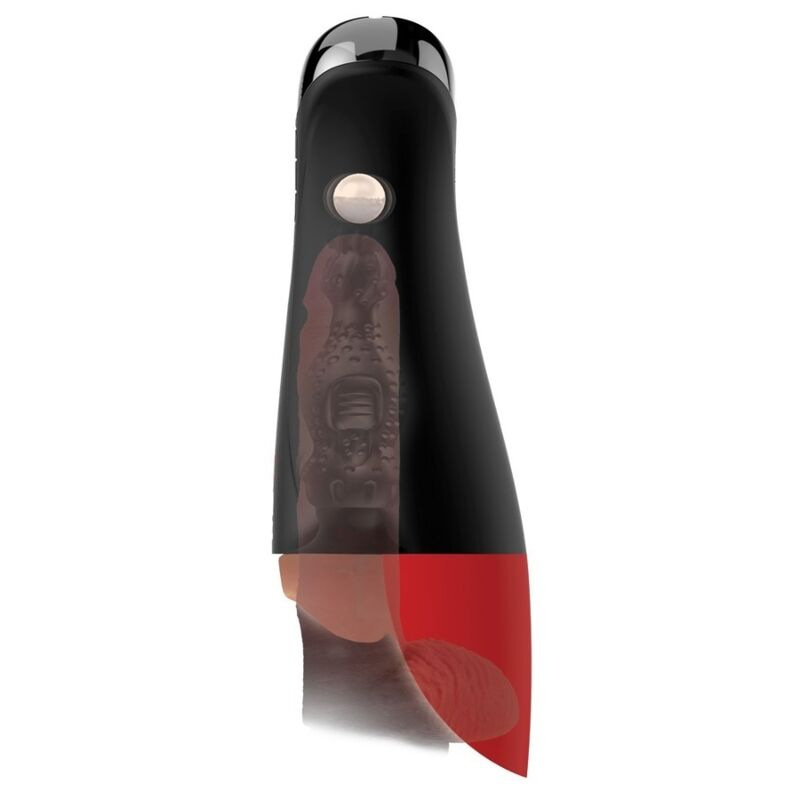 Pdx elite - fap-o-matic pro xl automatic vibrating stroker brown 34.9 cm 2
