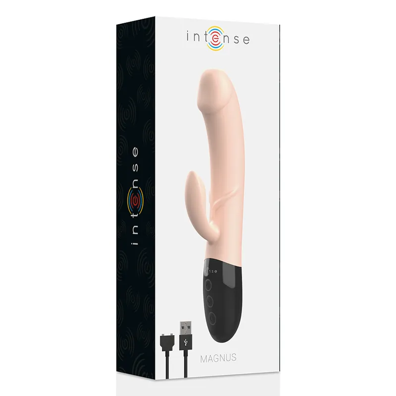 Intense Bruno Rechargeable Vibrator Flesh Heat Function 6