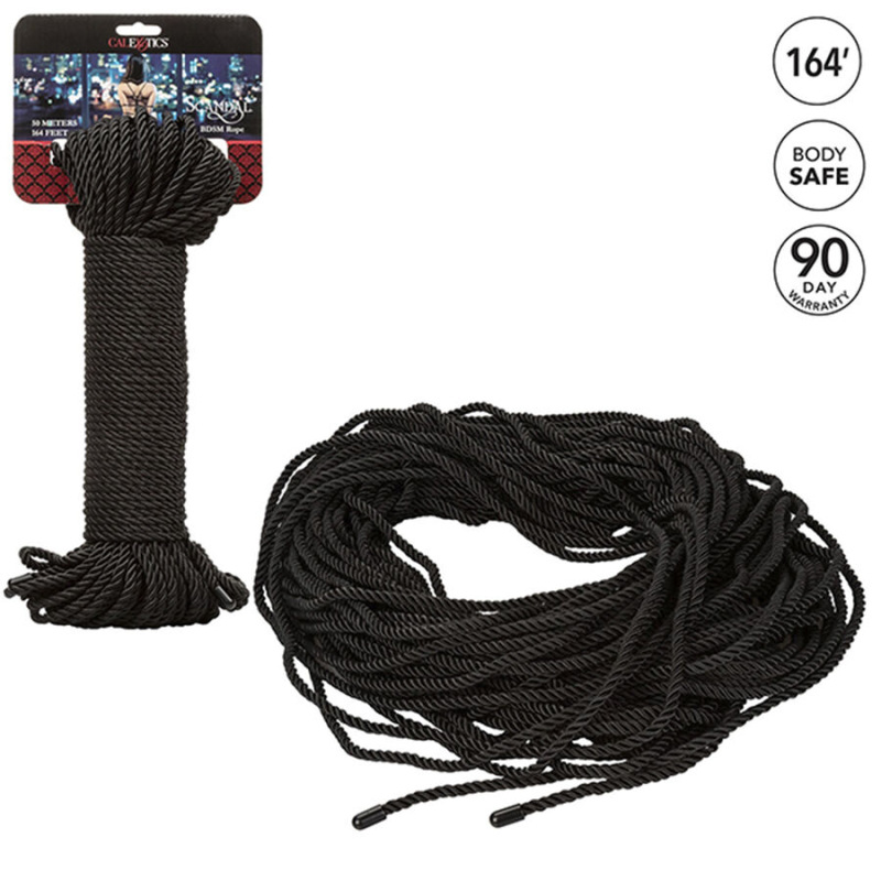 Calexotics - scandal black bdsm rope 50 m 2