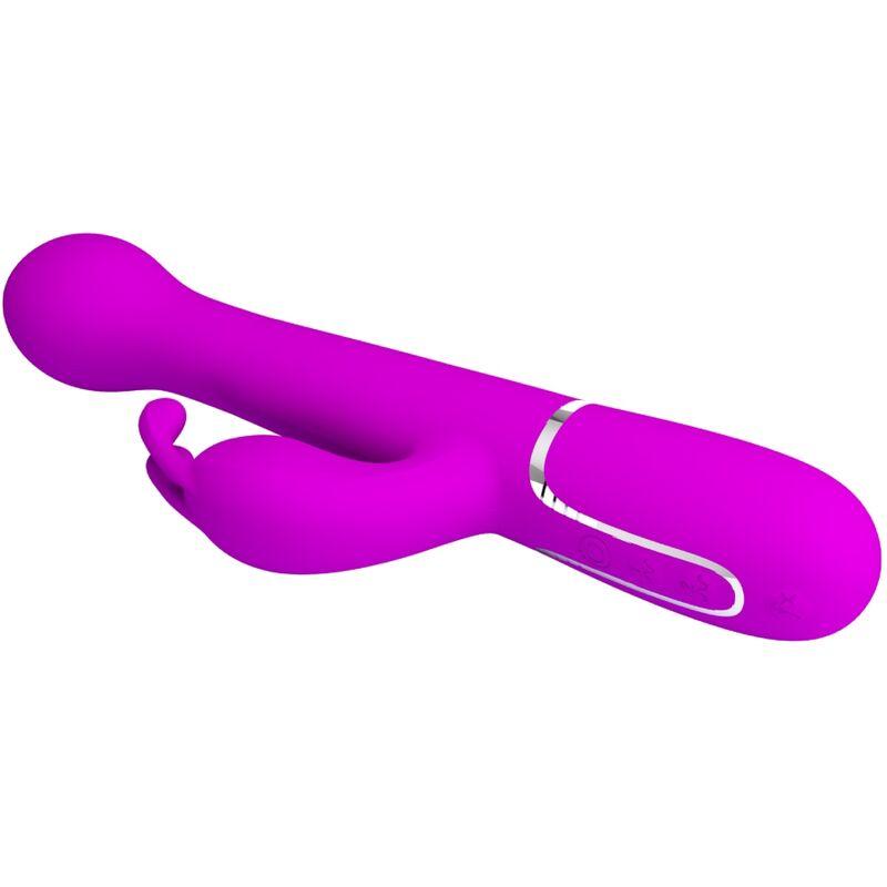Pretty Love - Dejon Rabbit Vibrator 3 In 1 Multifunction Violet 3