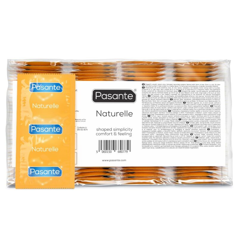 Pasante - kondómy naturelle balenie 144 ks