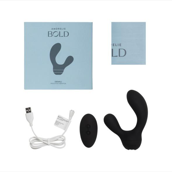 Amorelie Bold - Denali Prostate Vibrator Black