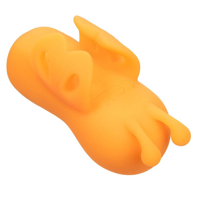 Calexotics - Neon Vibes The Buzzing Vibe Finger Stimulator 10 Vibrations Orange