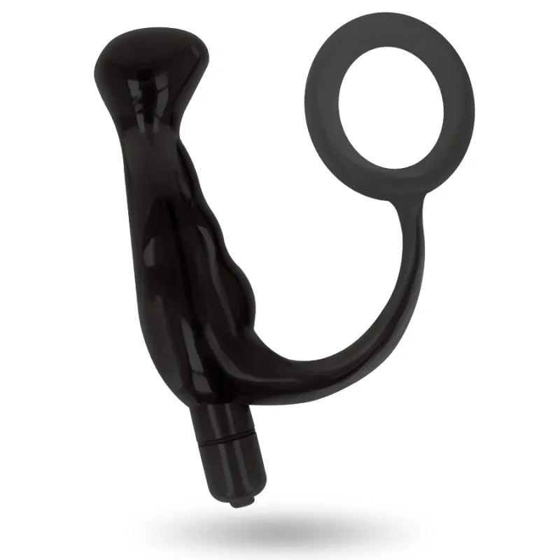 Addicted Toys Prostatic Vibrator Black Rechargeable  10 Cm - Masér Prostaty