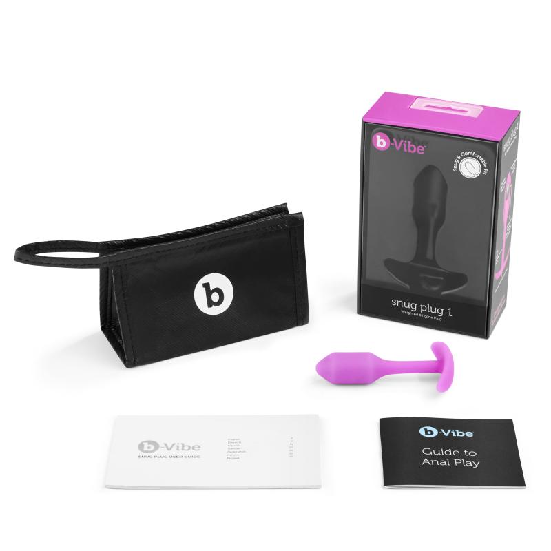 B-Vibe - Snug Plug 1 Fuchsia 7