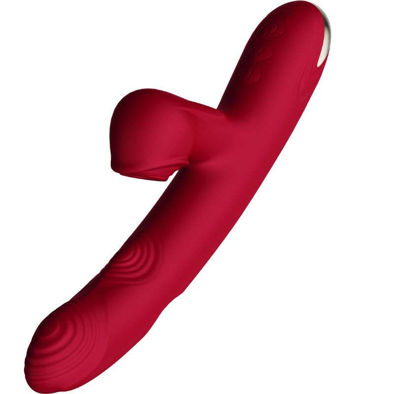 Armony - bump vibrator & suction cup model 1 burgundy 5