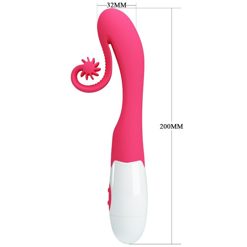 Romance - pink vibrator and stimulator 30 speeds 5