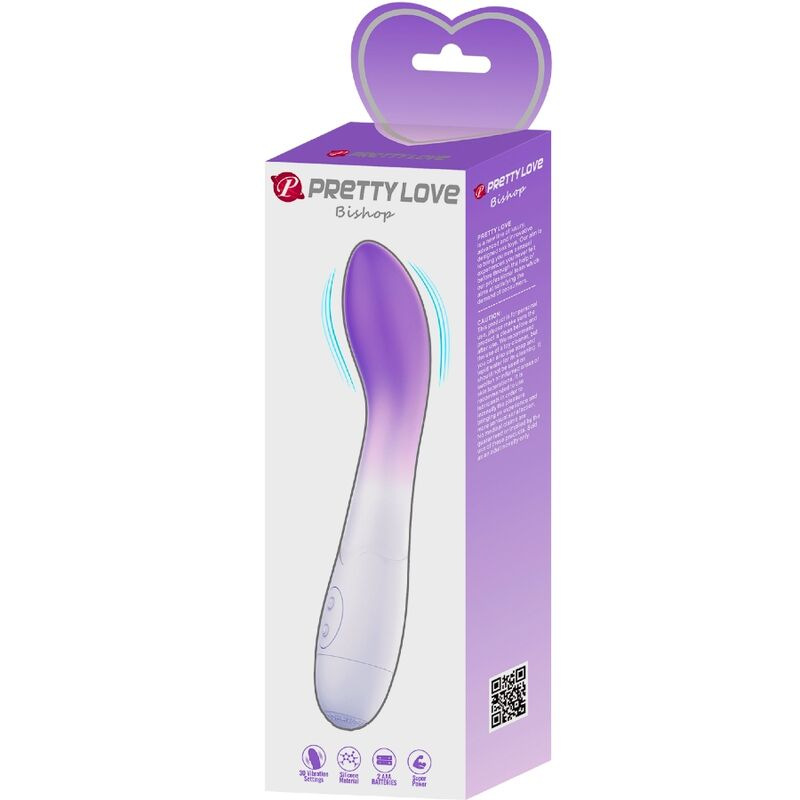 Pretty love - bishop g-spot vibrator 30 vibrations purple 5