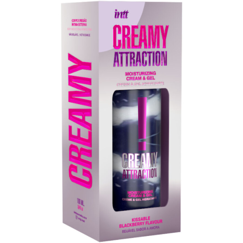 Intt releases - kissable blackberry flavor cream and gel 100 ml 1