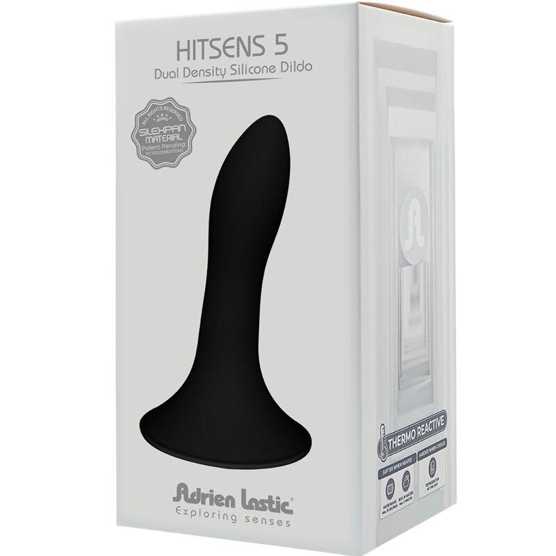 Adrien Lastic - Hitsens 5 Silicone Dildo Black