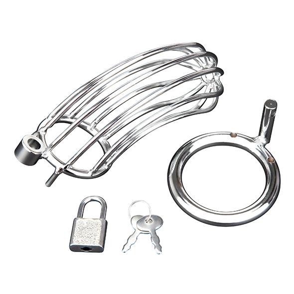 Blueline - Prisoner Cock Cage Silver 6